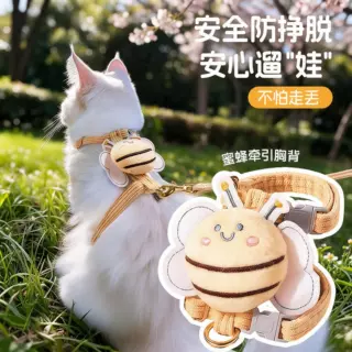 跨境爆款胸背带防爆冲防挣脱猫狗胸背立体翅膀狗狗牵引绳宠物用品