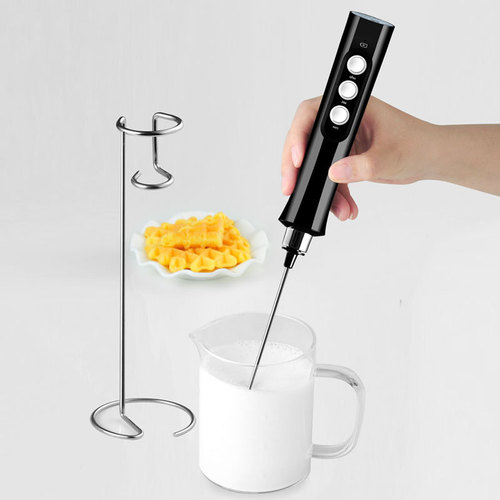 Amazon Handheld Coffee Milk Frother Electric Milk Frother USB Rechargeable Milk Frother with Stand