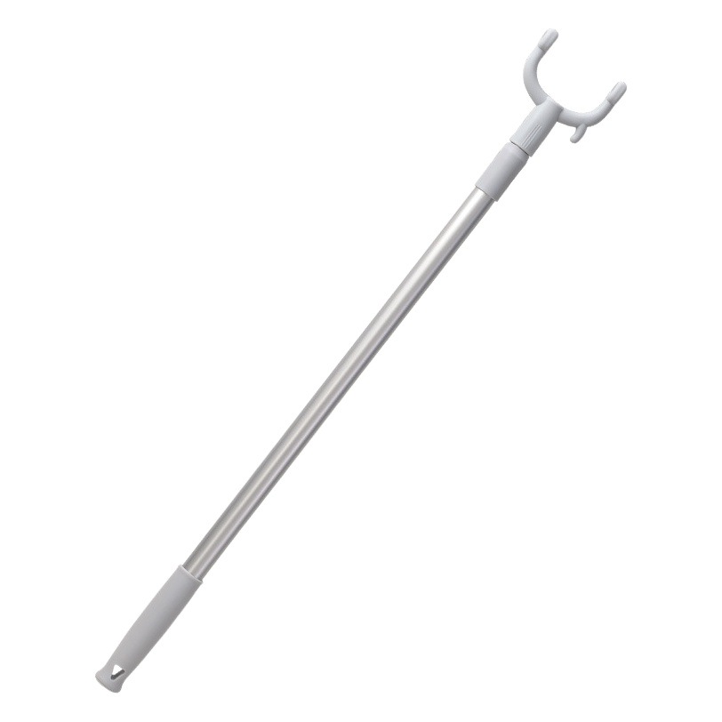 Retractable Clothes Drying Rod for Home Use, Student Dormitory Balcony, Integrated Design, Sturdy and Durable, Space Aluminum Clothes Hanger