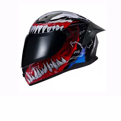 Women, Motosiklet dəbilqələri - m55-56cm-fangs-brown-lenses