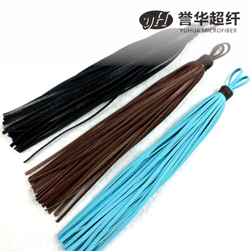 彩色超纤流苏 麂皮绒吊穗 韩国绒流苏排须 现货厚度颜色任选