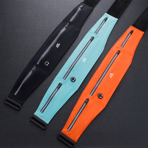 Oudu sports waist bag, running mobile phone bag, men's and women's outdoor equipment waterproof invisible new mini belt bag