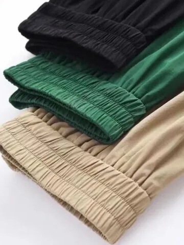Summer half-body skirt, thin single-layer pleated skirt, fat mother slimming elastic waist, age-reducing high waist, large swing skirt