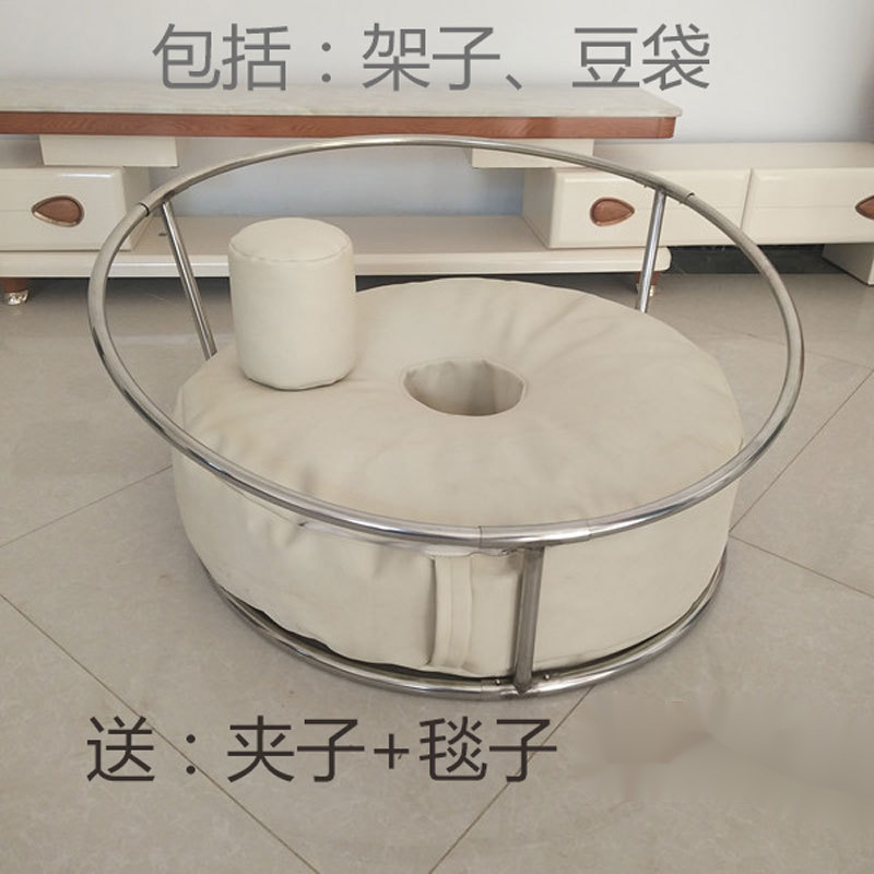 Shelf + bean bag + clip + blanket