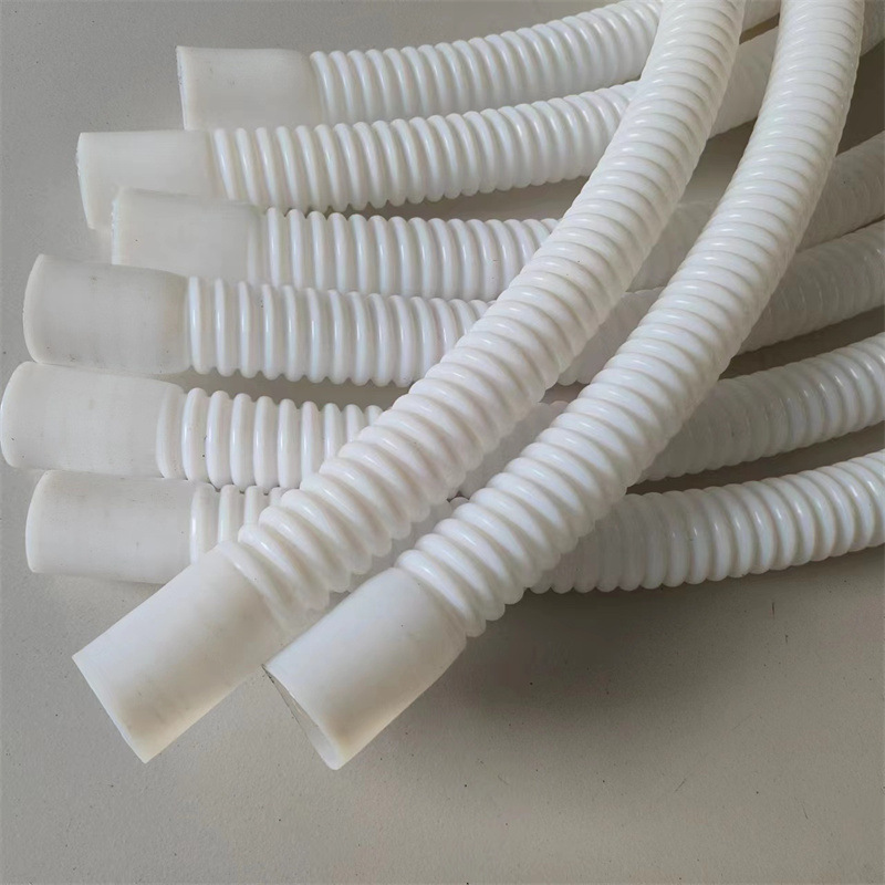 聚四氟乙烯管波纹管喷淋保护套管衬四氟软接管密封耐高温耐腐蚀