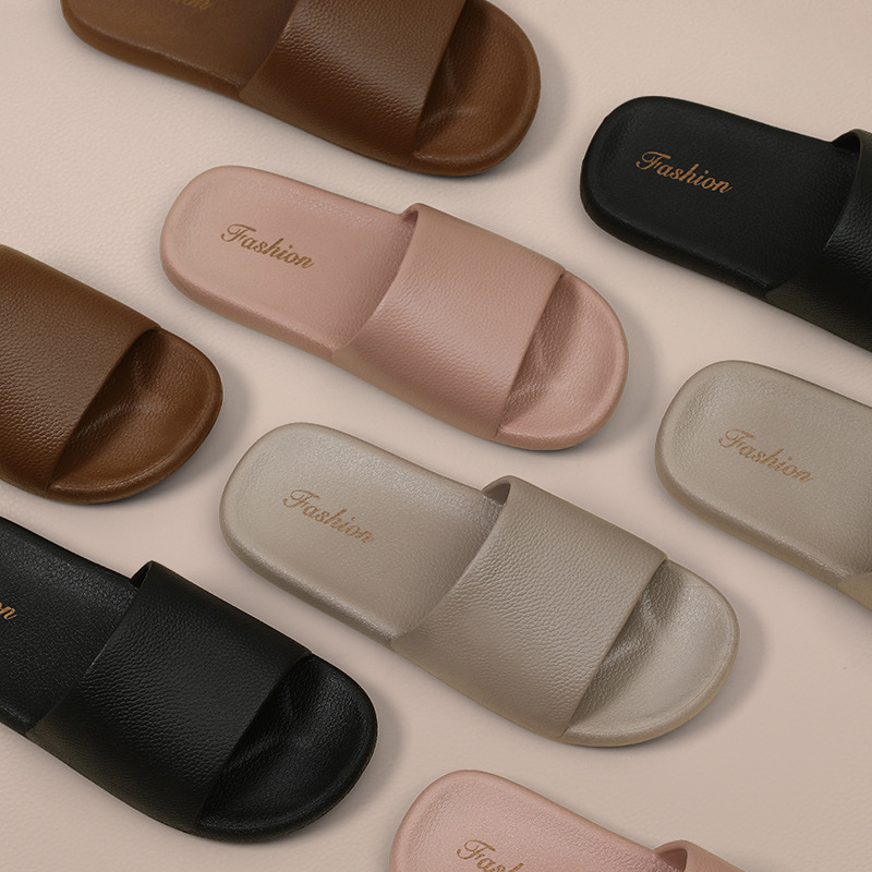 Summer couple slippers women's bathroom bath non-slip soft bottom new indoor home slippers couple home slippers Summer couple slippers women's bathroom bath non-slip soft bottom new indoor home slippers couple home slippers