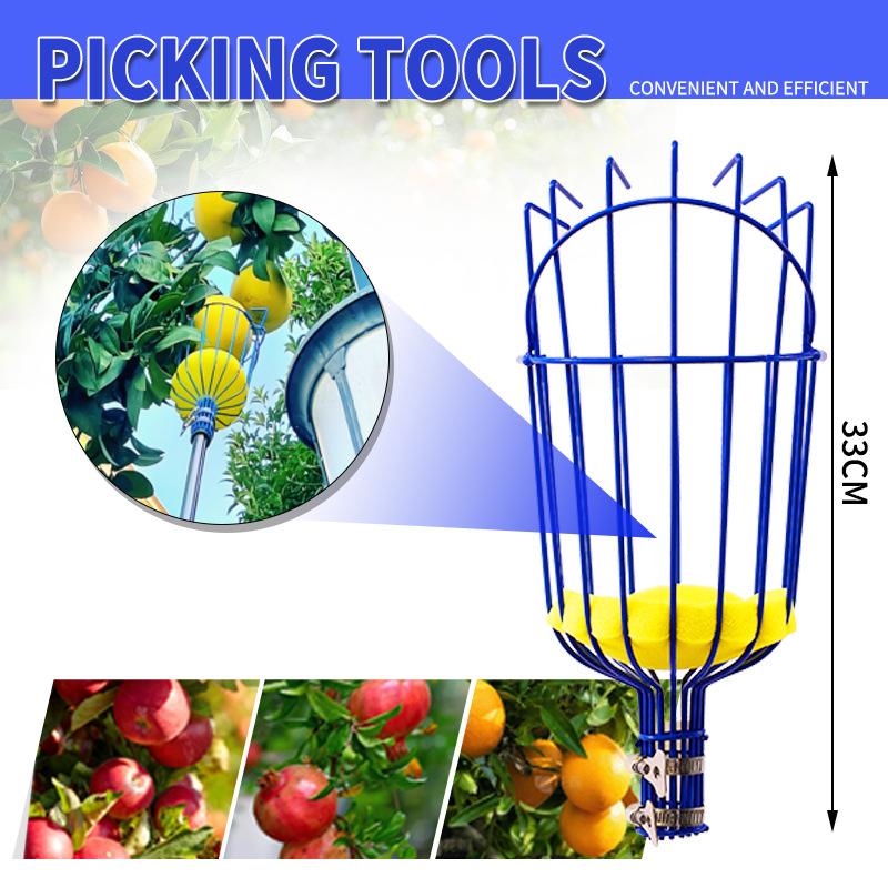 Recolección de frutas transfronteriza a gran altitud artefacto retráctil arándano ciruela níspero azufaifo caqui higo herramienta de recolección de frutas de melocotón
