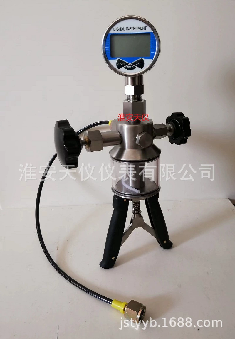 Напорный насос с ручными щипцами ручной гидравлический насос Ручной пневматический насос полный комплект поставки ручной калибровочный насос