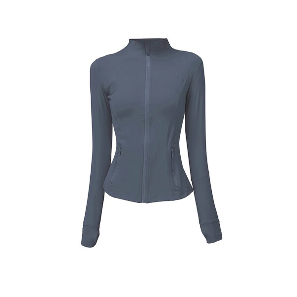 Sports yoga clothing with zipper