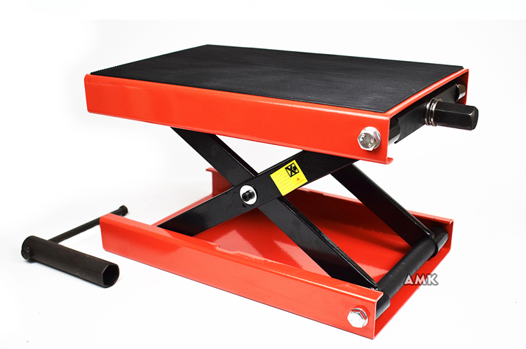 Heavy-duty vehicle lift 0kg with widened top platform, motorcycle lift table, hydraulic lift, repair platform