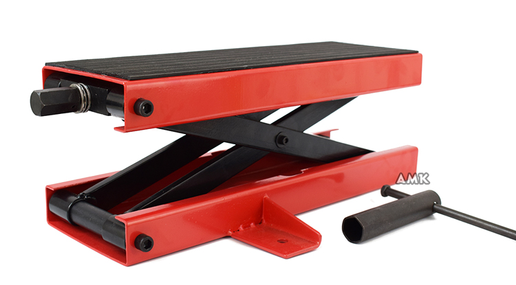 Heavy-duty vehicle lift 0kg with widened top platform, motorcycle lift table, hydraulic lift, repair platform
