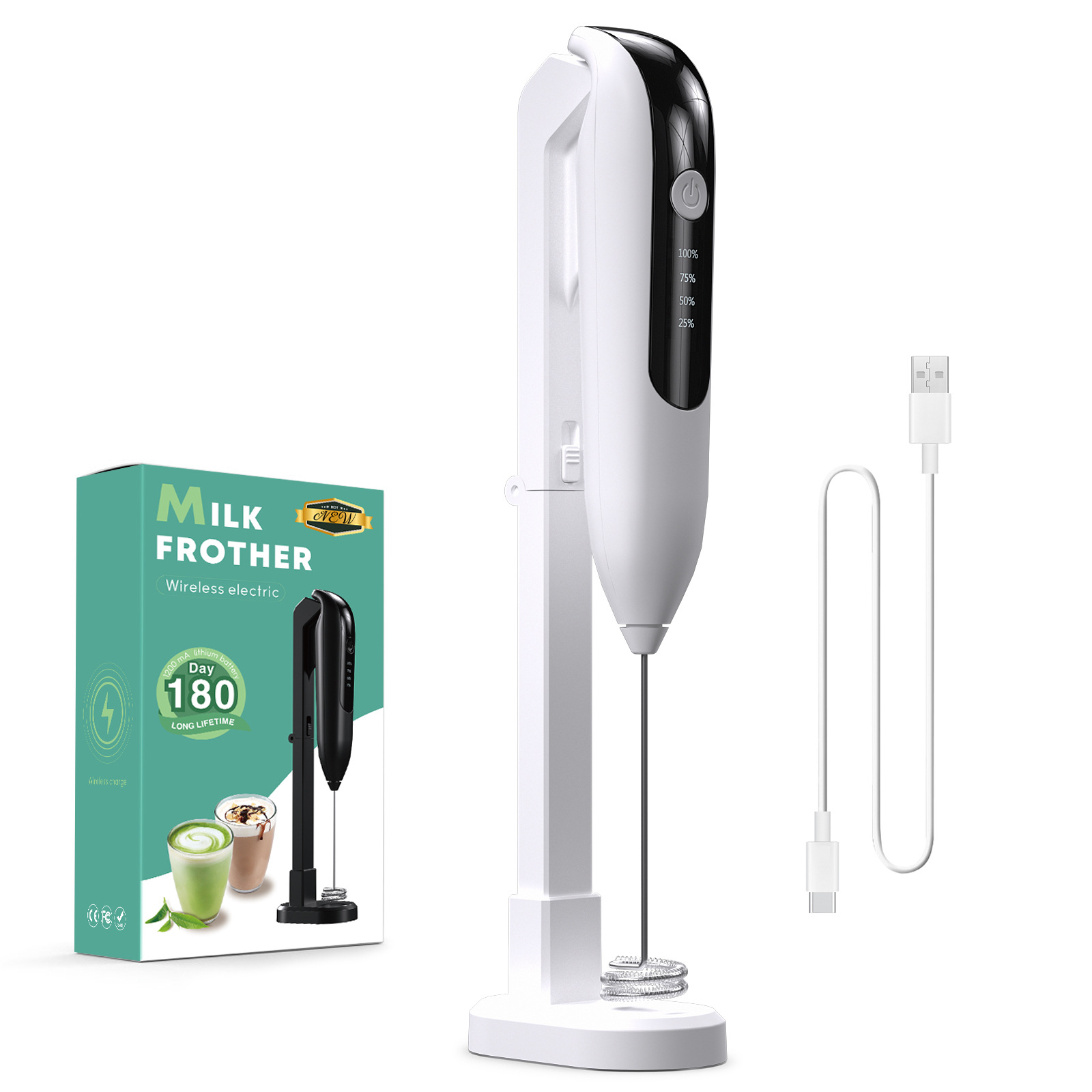 Rechargeable electric small handheld coffee breast pump with usb…