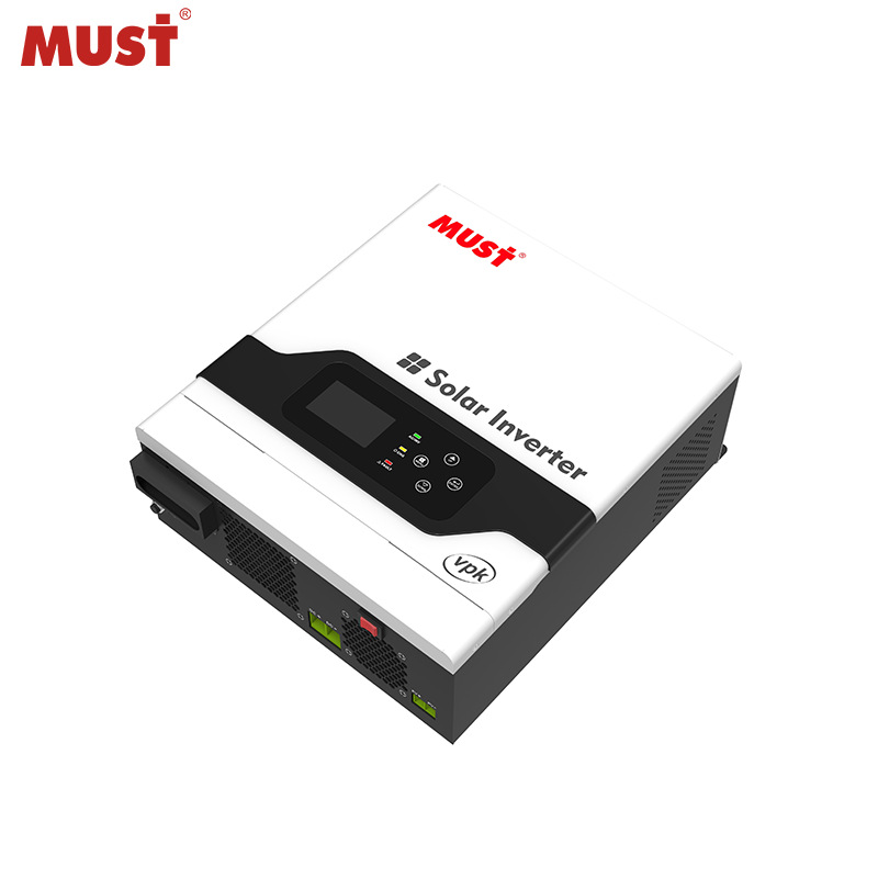 MUST Solar Inverter de almacenamiento de energía doméstico de 1000W controlador MPPT integrado 60A