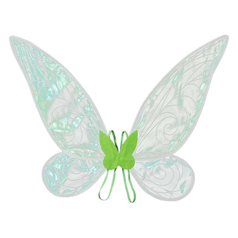 Alas de mariposa elfo transfronterizo plegable colorido alas de Ángel grandes niños adultos accesorios de rendimiento del Festival