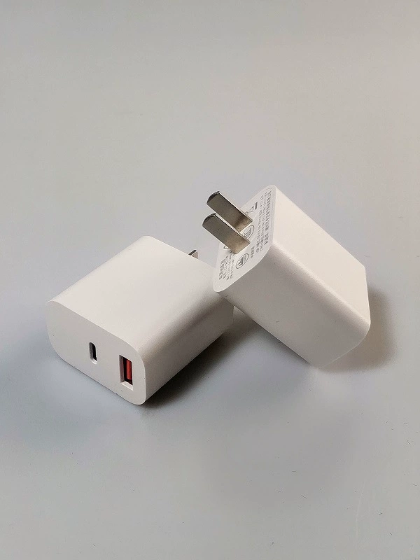 Двойное зарядное устройство PD10W для мобильных телефонов Android с быстрой зарядкой Type-C, подходит для зарядной головки Apple 1213USBQC3.0