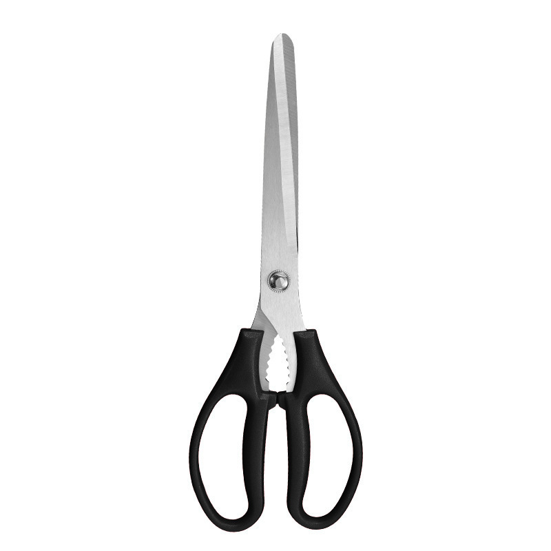 Tijeras de acero inoxidable poderosas tijeras de flores tijeras de cocina tijeras de acero inoxidable tijeras de costura tijeras de coser tijeras de mango de Goma doméstica tijeras