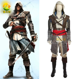 漫公爵 Assassin's Creed 4 Black Flag COSPLAY EETACKKVAC COS Сервис GAME Assassin Factory Direct Sales