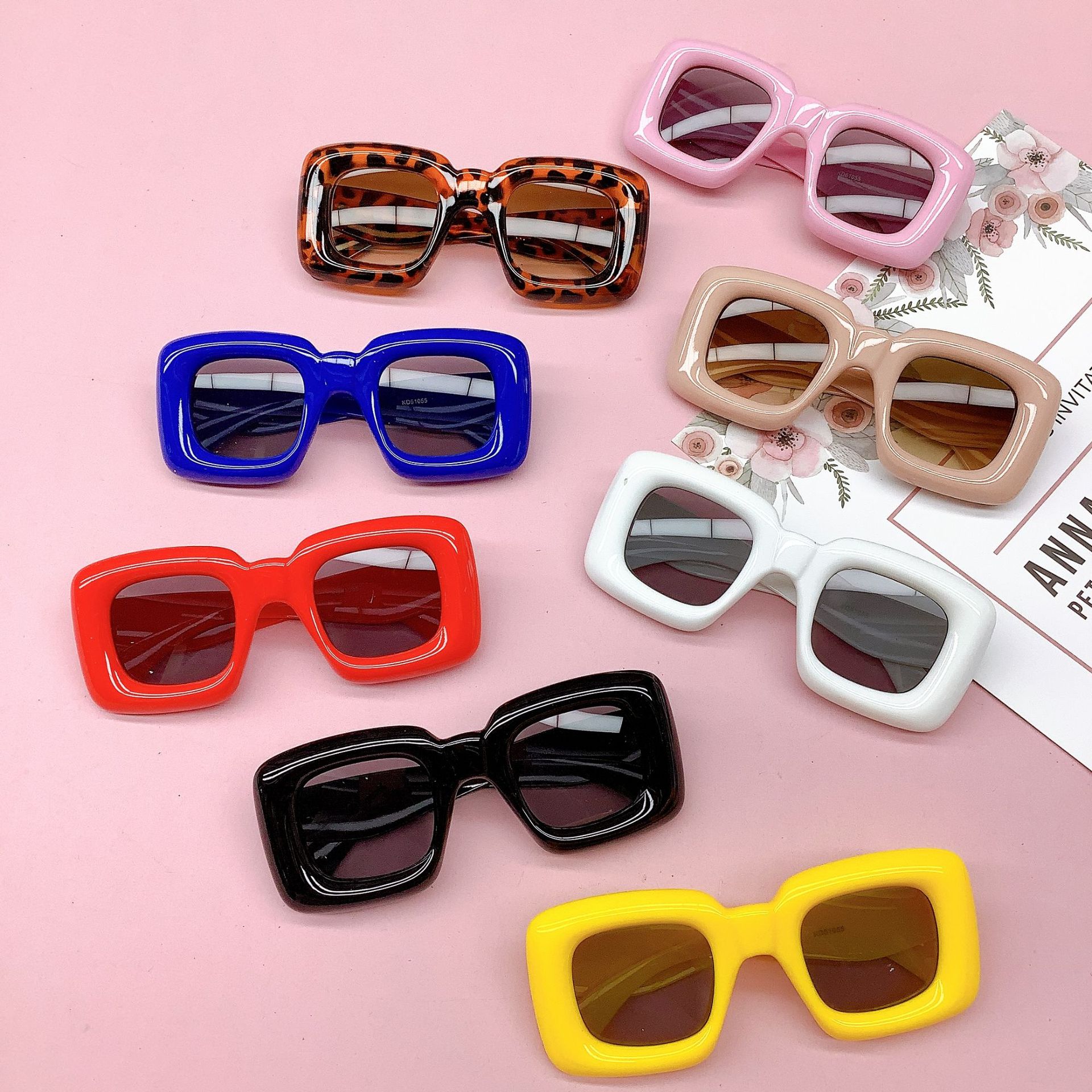 2023 new fat frame square frame fashion...