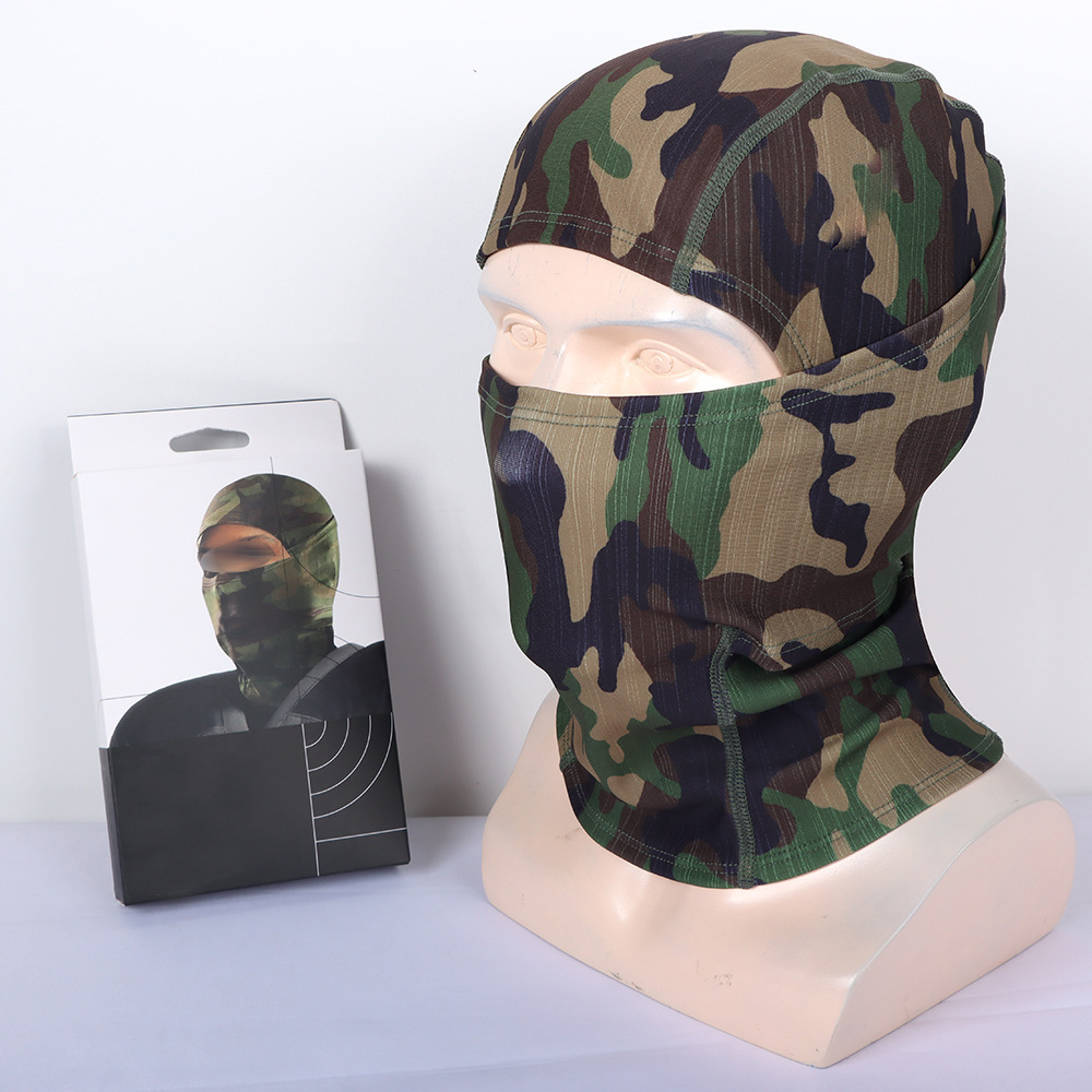 녹색 위장(상자 + 맞춤형 로고)