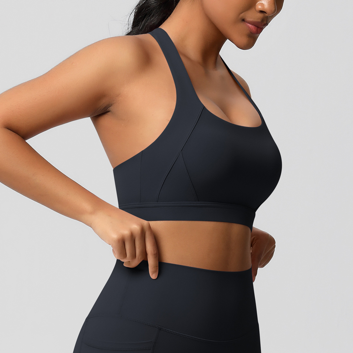 168g Weight Sleeveless Sleeve Length Nylon, Spandex Fabric Type Short Top Length Sports Vest Tops Type Fitness, Yoga, Running Occasion U Neck Neckline Solid Color Pattern Sport Style Style S, XL Size Sport Style Solid Color Nylon Spandex U Neck Active Tops Sports Vest 13
