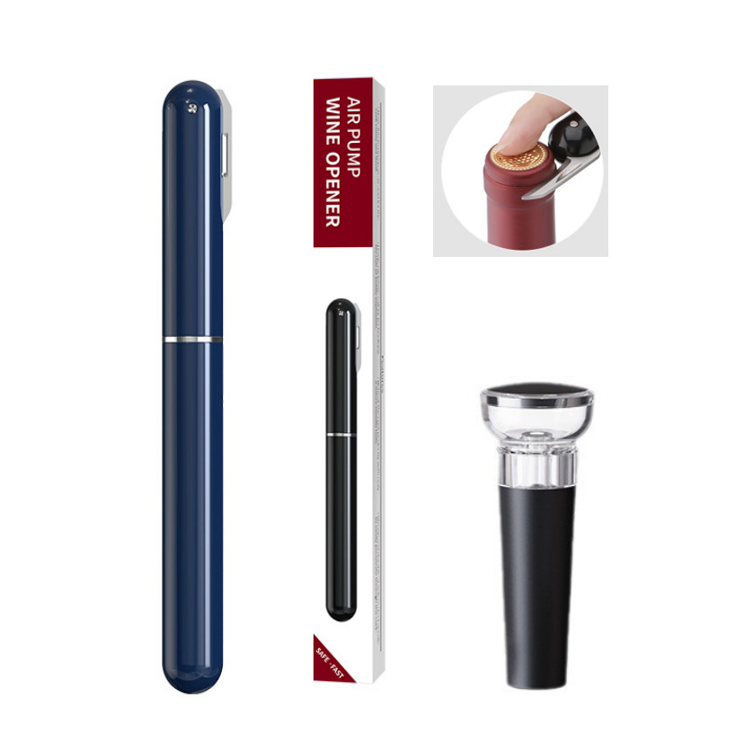Fábrica directa de venta spot transfronteriza lápiz neumático abre botellas de vino tipo aguja manual abre botellas de vino abre botellas