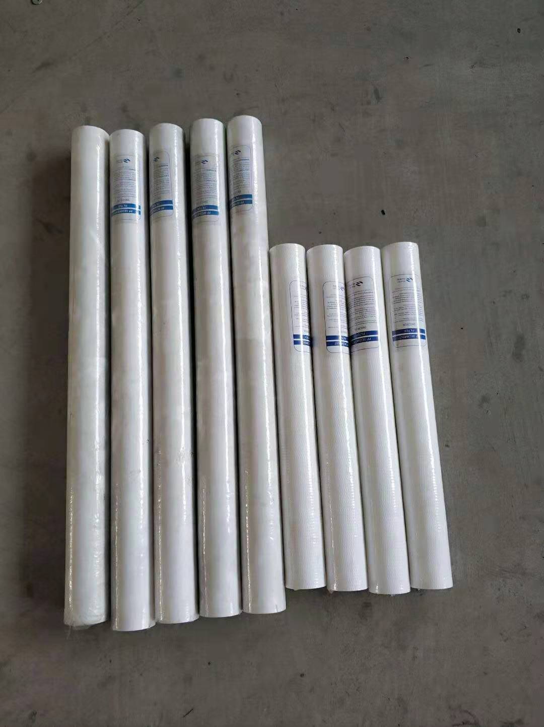 pp棉喷熔滤芯(图)筒式耐压滤筒高效过滤器滤清器