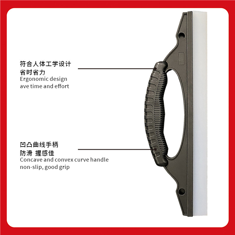 herramienta de película de automóvil limpia raspador de vidrio para aumentar la construcción de película de ventana de productos de belleza de cinta de goma blanda
