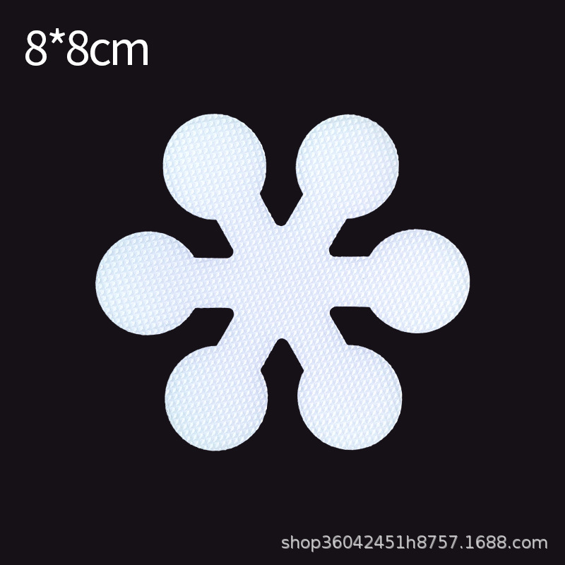 [투명] 눈송이 8cm;5PCS