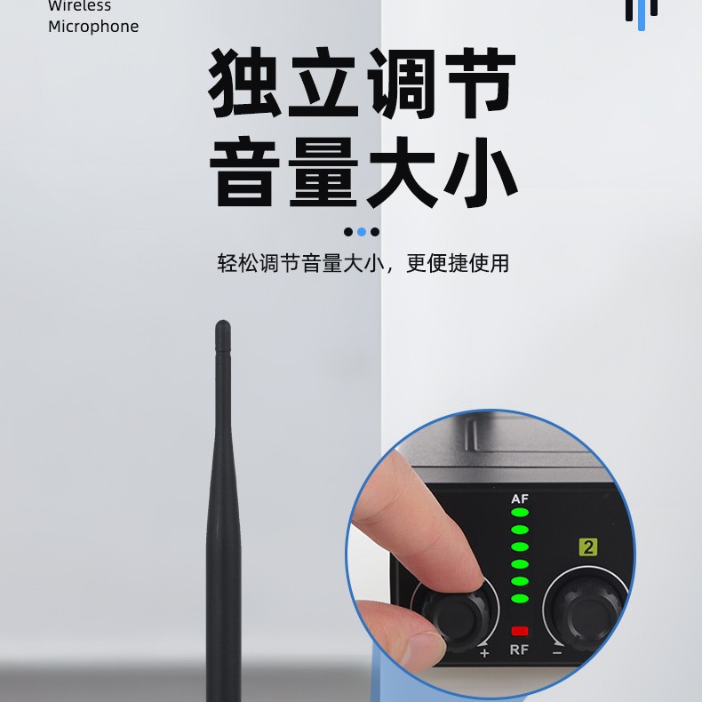 Nuevo micrófono inalámbrico de comercio exterior transfronterizo, un arrastrador y cuatro KTV, escenario especial para conferencias, micrófono de karaoke doméstico
