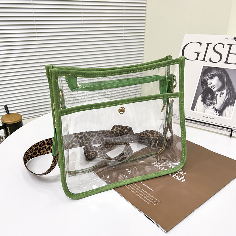 2026 New Summer Bags, Shoulder Bags, Crossbody Bags, Women's Pvc Transparent Messenger Bags, Women's Bags Wholesale, High-Quality