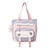 Handheld cute fresh fashionable capacious one-shoulder bag, trend of season