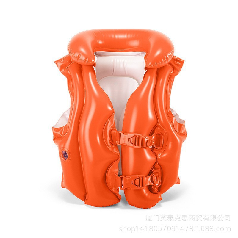 Intex trajes de baño inflables chaleco salvavidas para niños equipo de natación ayuda de natación brazo PVC agua al por mayor image 3