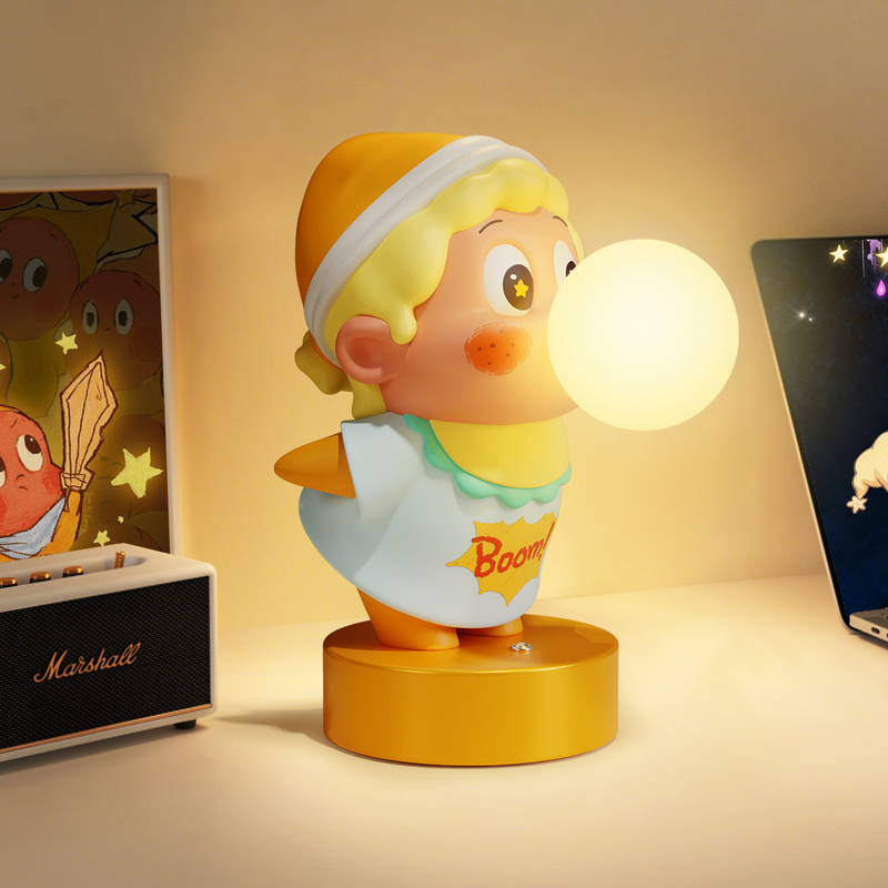 In-Stock Fast Delivery Small Night Light Bedroom Sleep Lamp Bedside Decorative Atmosphere Light Desktop Healing Lamp Rechargeable New Model