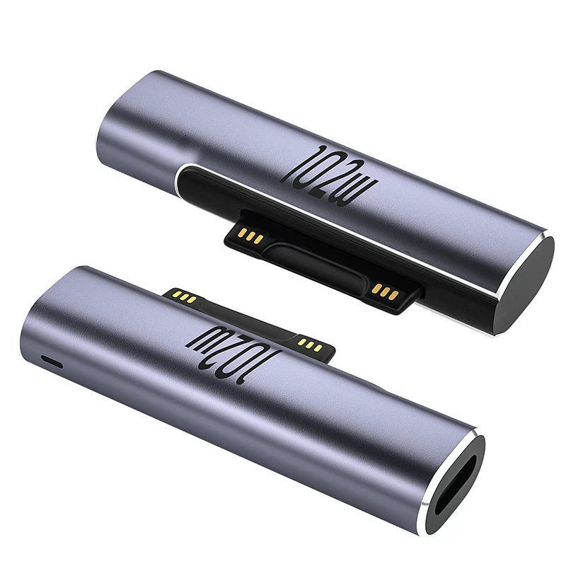 Type-c материнская конвертер SurfacePD с быстрой зарядкой головка для Microsoft pro7 разъем 102w