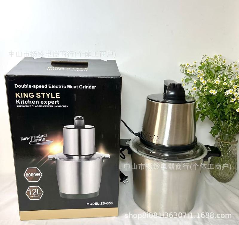 15L美規110VFufu machine 6L8L12Lウインチ電動多機能肉料理機|undefined