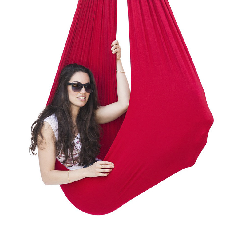 Nylon Elastic Children's Hammock Sensory Swing Can Be Matched With A Variety Of Accessories
