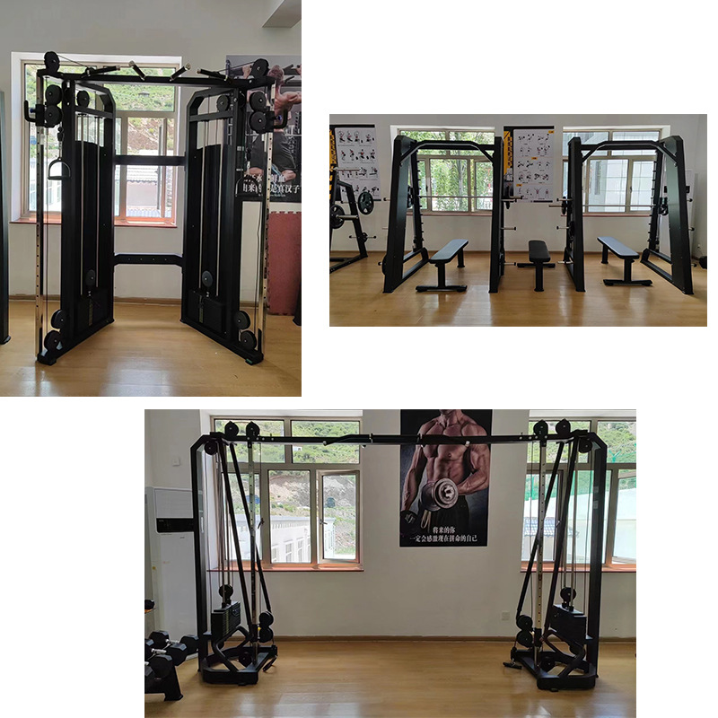 Equipo integral Smith de pórtico multifuncional comercial del pájaro volador del equipo de entrenamiento de la fuerza del gimnasio