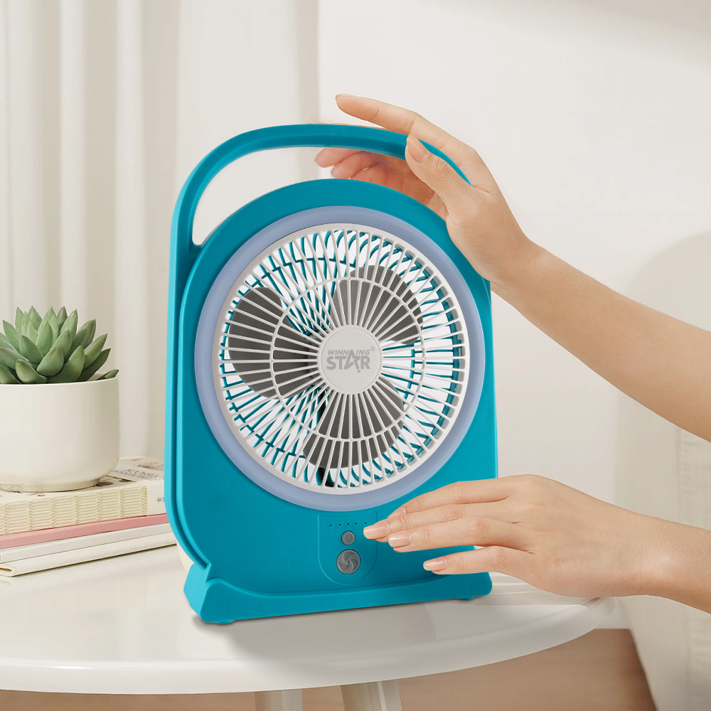 Marca de la estrella que gana exclusivamente para la corriente de AC/DC mini TYPE-C de 8 pulgadas/pequeño ventilador eléctrico de la interfaz USB