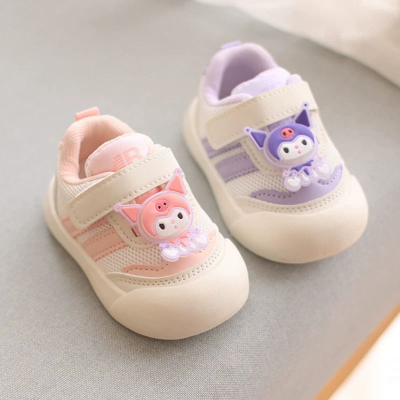 Детская обувь для малышей с мягким дном, Нескользящие кроссовки для девочек, детская обувь, весна и осень, новая сетчатая обувь для 2 мальчиков 0-1-3 лет