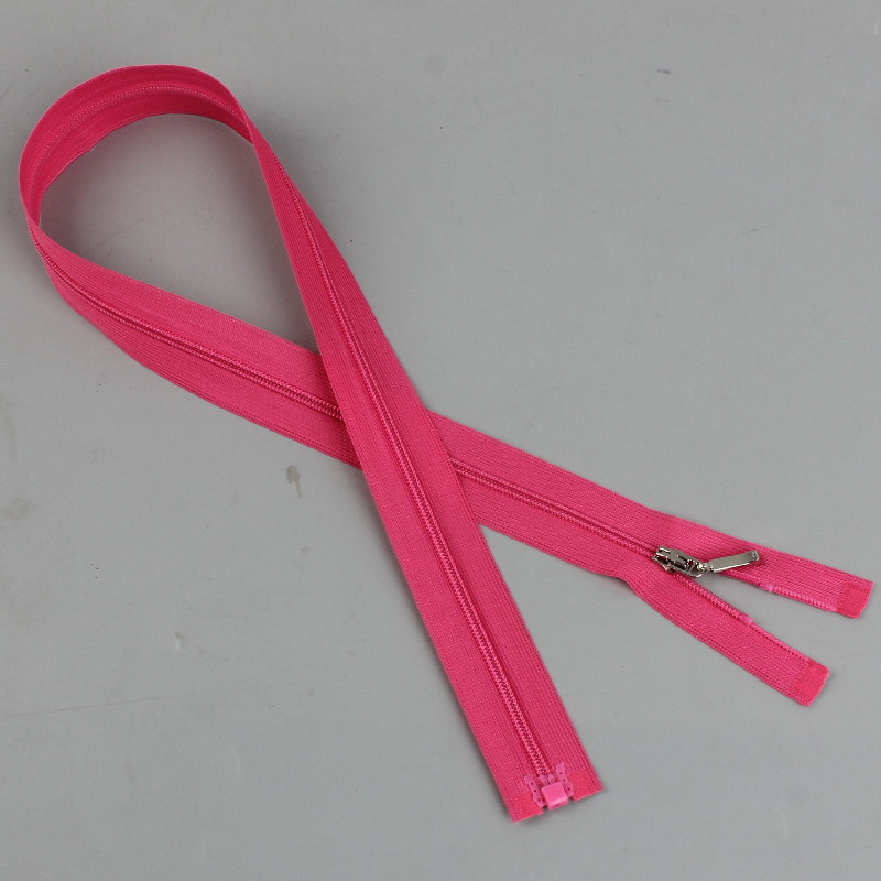 3号尼龙拉链60厘米-玫红
