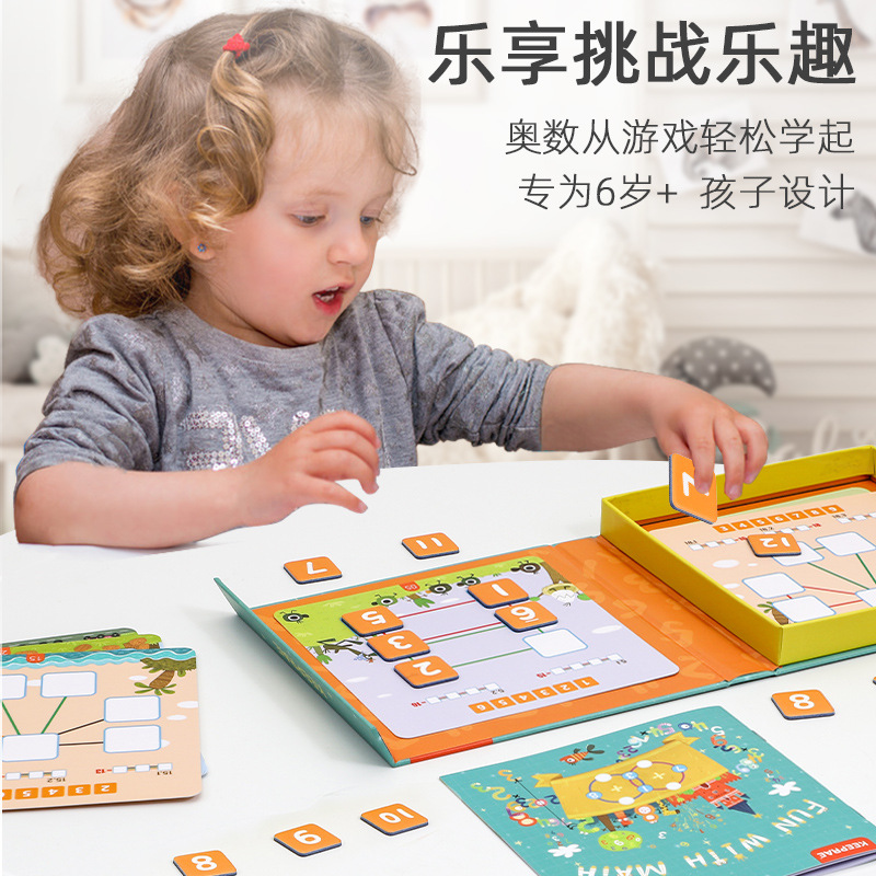 Mando digital Juguetes educativos Juego de números Entrenamiento de pensamiento de lógica matemática Montessori Ama y resta de artefactos aritméticos