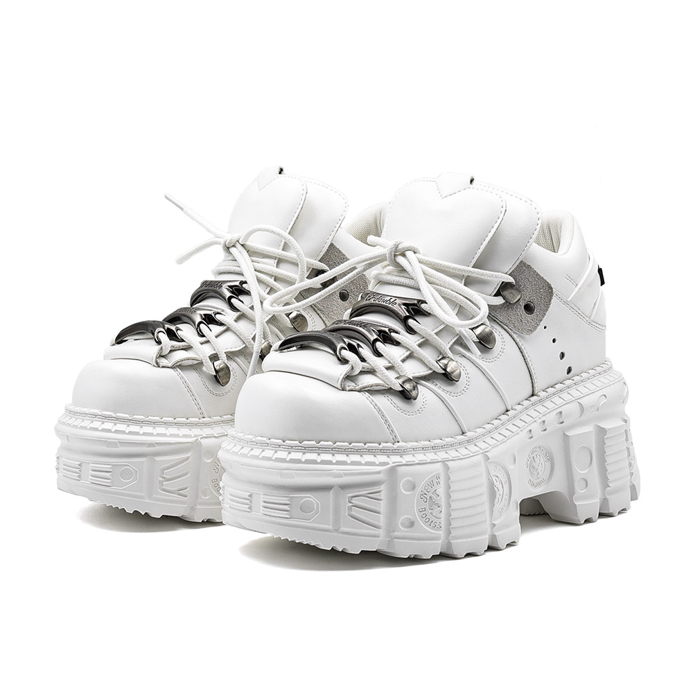 クロスボーダーダークパパシューズプラットフォームレディースシューズヘビーメタル個性ゴシックスタイルパンクレディースブーツ工場卸売直接供給