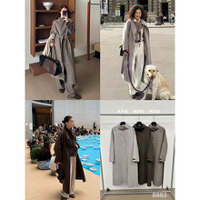 特价现货ONIVINTAGE 94.7%羊毛立领分割拼接羊绒大衣OHY258M8883