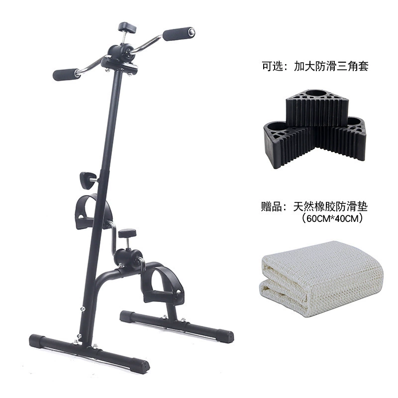 Bike for gym for elderly for training, floor lighting, stepper