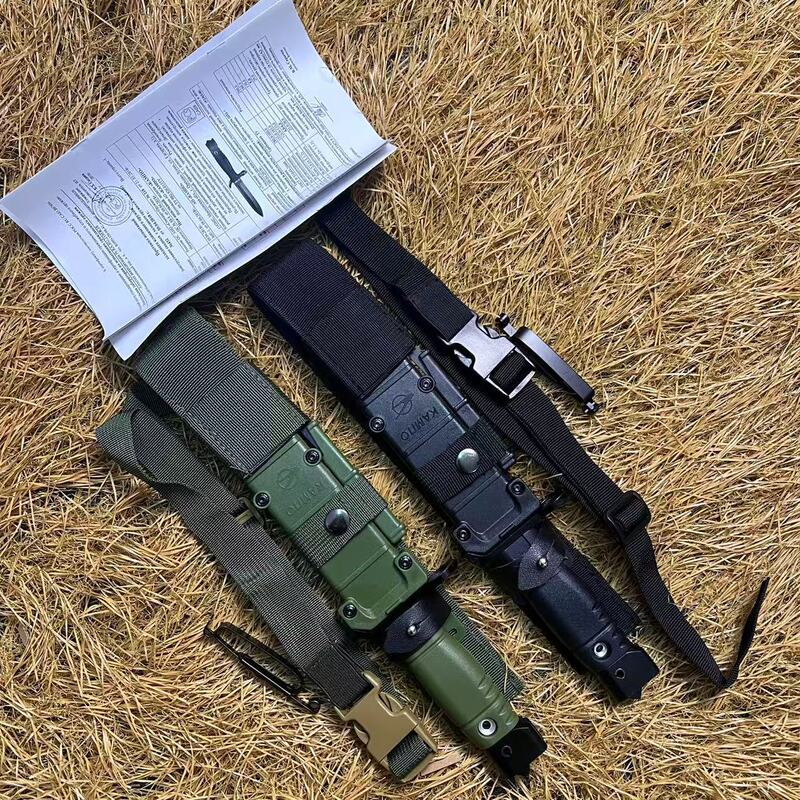 ロシアの国境を越えた人気の AK12 シースルーシェル屋外ポータブルサバイバル多目的ナイフプラスチック K シースベテラン軍事ファンコレクション|undefined