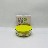 Factory wholesale glass bento box high borosilic water hot water Aura predatory bowl round microwave furnace rice gift