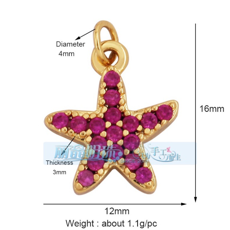 2g Weight Pendant Jewelry Making Type 13 * 21mm, 14*30mm, 15*43mm Jewelry Making Size White Gold Plated, Gold Plated Plating Material Rhinestones, Pearl Inlay Material DIY Jewelry Accessories Classification Hole 2~2.9mm, Hole 5~5.9mm, Hole 6~9.9mm Hole Size 1 Piece Quantity Half 925 Silver Material Starfish, Shell, Fish Pattern Inlay Design Cute, Simple Style Style 1 Piece 13 * 21mm 14*30mm 15*43mm Hole 2~2.9mm Hole 5~5.9mm Hole 6~9.9mm Half 925 Silver Rhinestones Pearl White Gold Plated Gold Plated Starfish Shell Fish Pendant 6