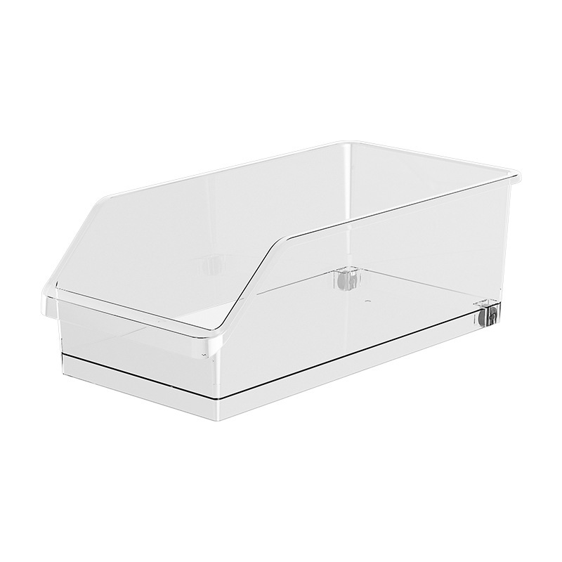 Caja de almacenamiento de gabinete con poleas caja de almacenamiento de condimentos de cocina caja de almacenamiento de artículos diversos caja de almacenamiento de refrigeración doméstica