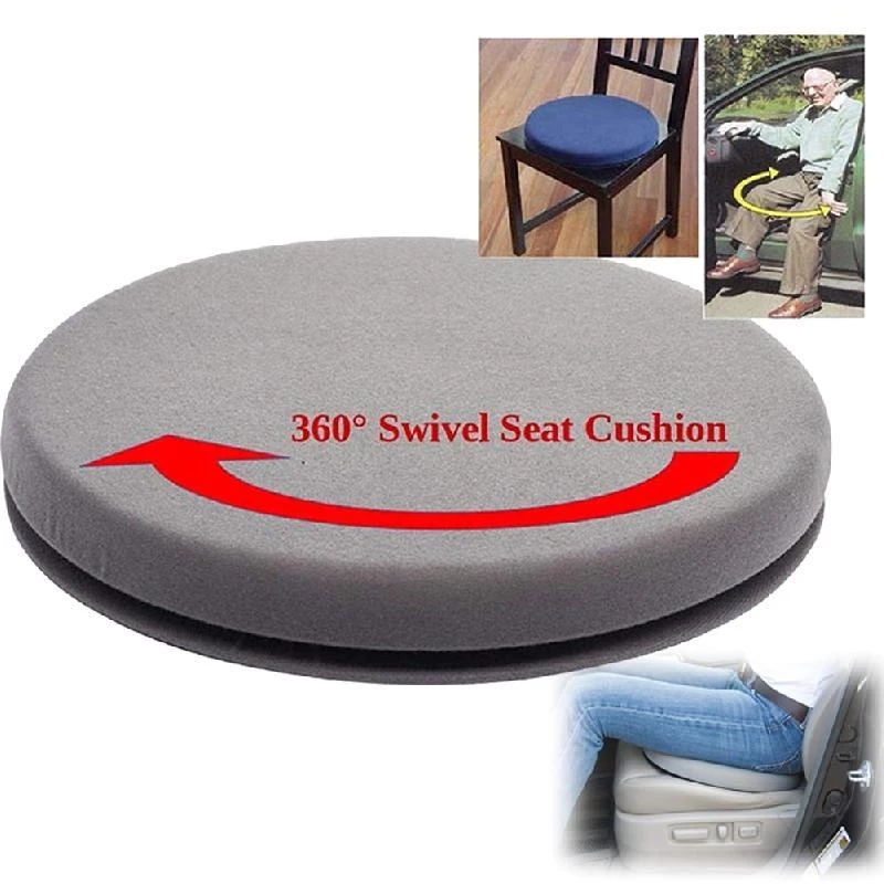 Rotating non-slip round pillow
