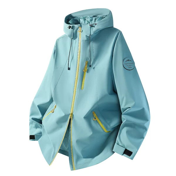 Autumn and winter couple's all-in-one cotton coat, windproof and water-repellent, outdoor sports cotton coat, men's warm cotton coat, women's jacket